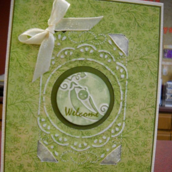 Cuttlebug 3" x 4.5” Embossing Plus CHIC CIRCLE Cut & Emboss - Picture 10 of 12